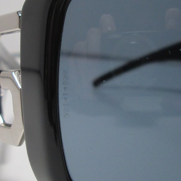 DOLCE & GABBANA ROUND SUNGLASSES SILVER HARDWARD - Picture 5 of 6